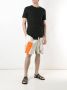 Osklen T-shirt met borstzak Zwart - Thumbnail 2