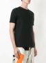 Osklen T-shirt met borstzak Zwart - Thumbnail 3