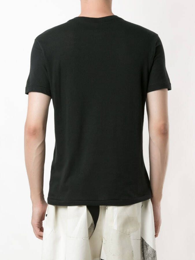 Osklen T-shirt met borstzak Zwart
