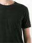 Osklen T-shirt met borstzak Zwart - Thumbnail 5
