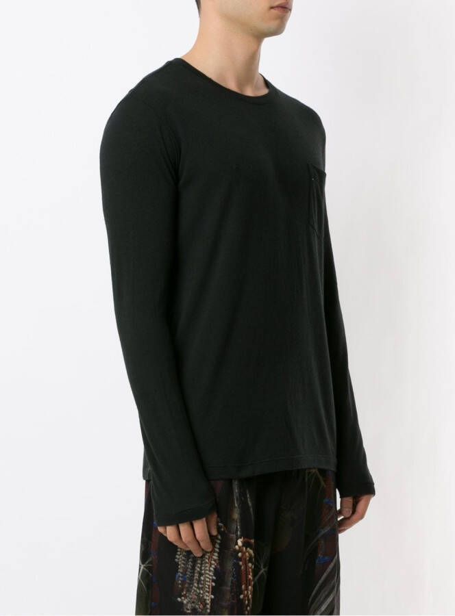 Osklen T-shirt met borstzak Zwart