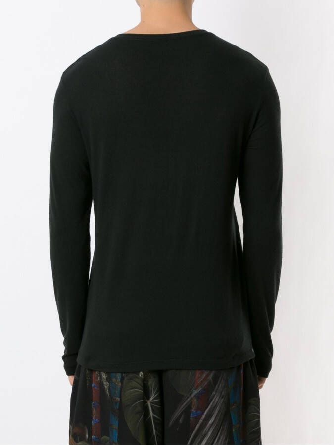 Osklen T-shirt met borstzak Zwart