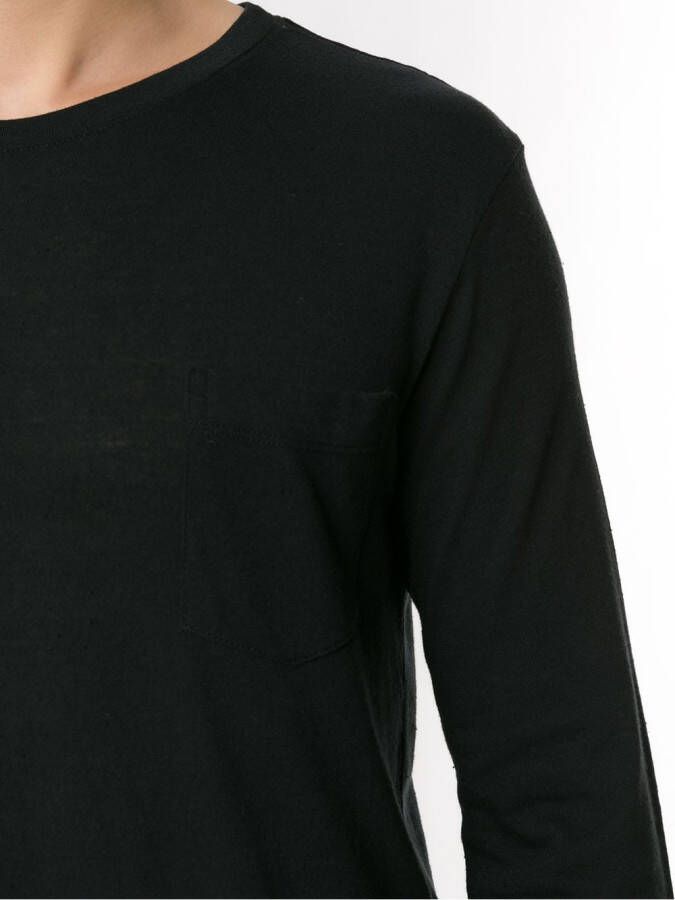 Osklen T-shirt met borstzak Zwart