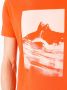 Osklen T-shirt met grafische print Oranje - Thumbnail 5