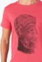 Osklen T-shirt met grafische print Rood - Thumbnail 5