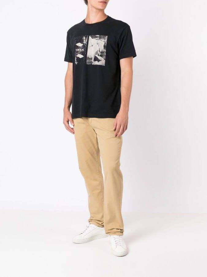 Osklen T-shirt met grafische print Zwart