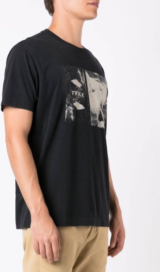 Osklen T-shirt met grafische print Zwart