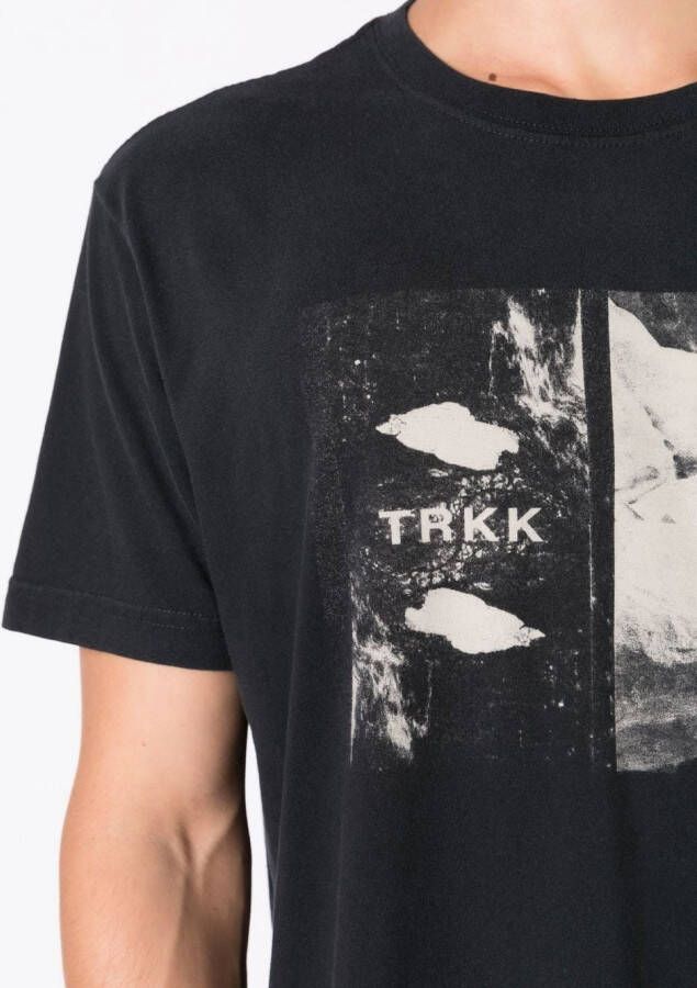 Osklen T-shirt met grafische print Zwart