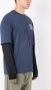 Osklen T-shirt met lange mouwen Blauw - Thumbnail 3