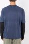 Osklen T-shirt met lange mouwen Blauw - Thumbnail 4