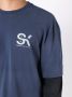 Osklen T-shirt met lange mouwen Blauw - Thumbnail 5