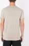 Osklen T-shirt met logoprint Beige - Thumbnail 4