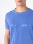 Osklen T-shirt met logoprint Blauw - Thumbnail 5