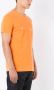 Osklen T-shirt met logoprint Oranje - Thumbnail 3