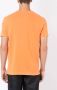 Osklen T-shirt met logoprint Oranje - Thumbnail 4