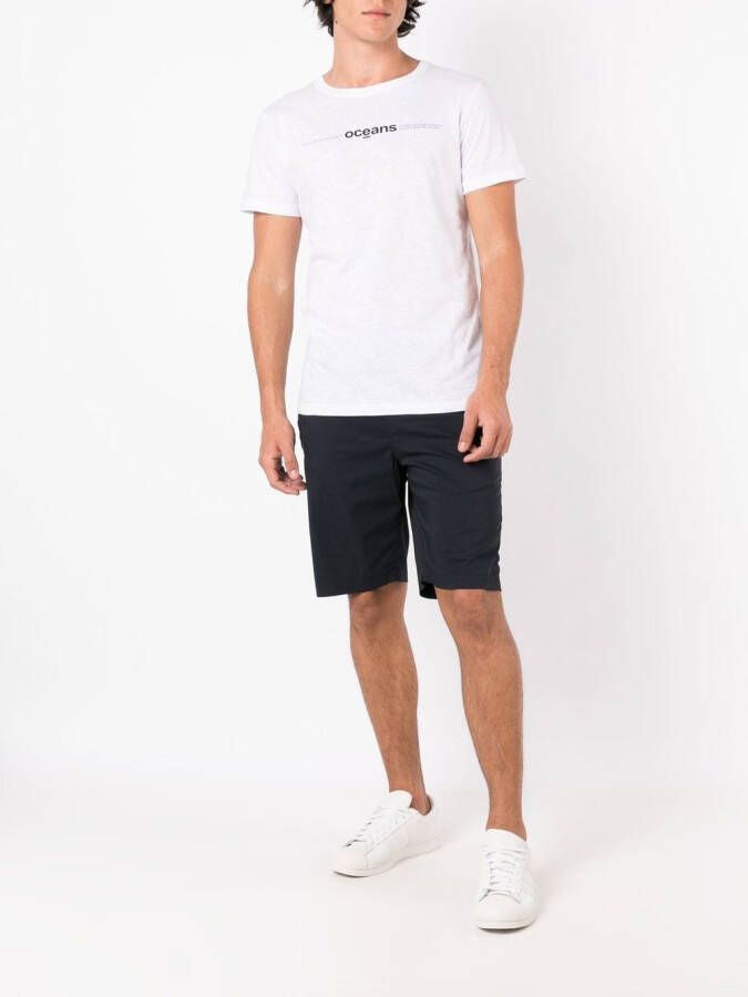 Osklen T-shirt met logoprint Wit