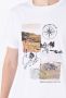 Osklen T-shirt met logoprint Wit - Thumbnail 5
