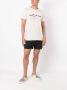 Osklen T-shirt met palmboomprint Beige - Thumbnail 2