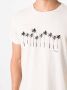 Osklen T-shirt met palmboomprint Beige - Thumbnail 5