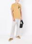 Osklen T-shirt met palmprint Geel - Thumbnail 2