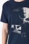 Osklen T-shirt met print Blauw - Thumbnail 4