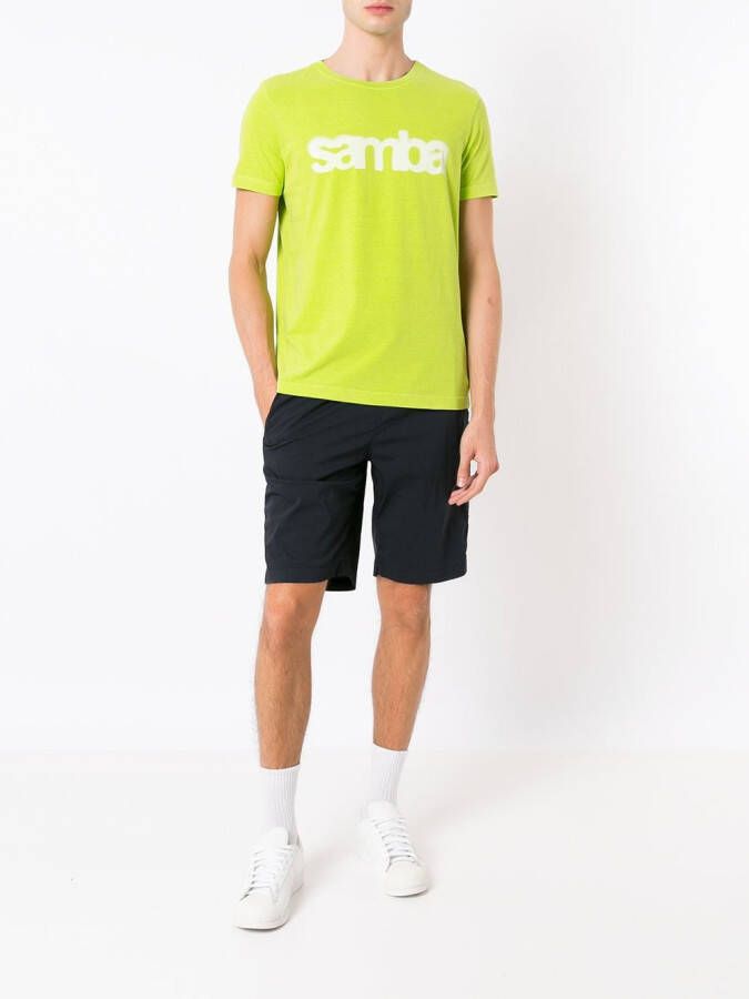 Osklen T-shirt met print Groen