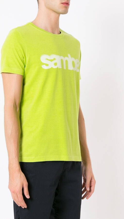 Osklen T-shirt met print Groen