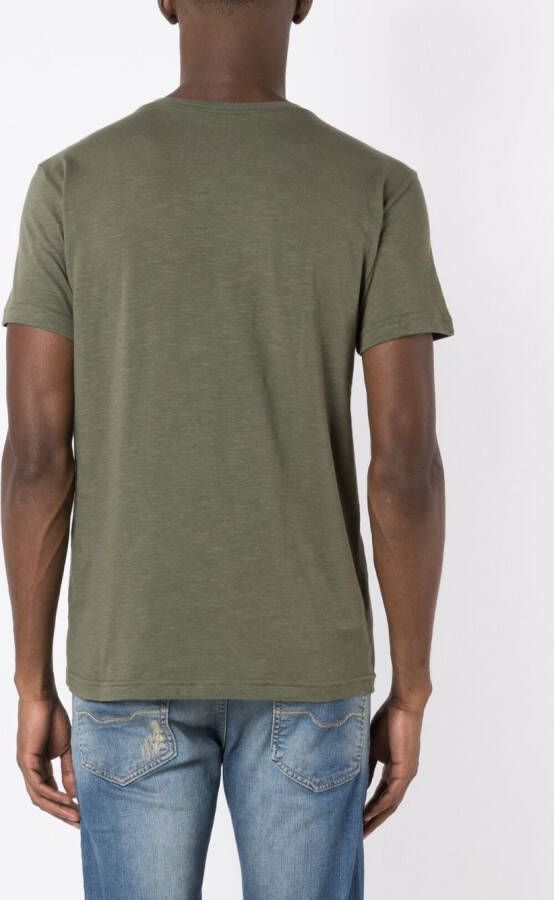 Osklen T-shirt met print Groen