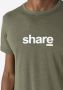Osklen T-shirt met print Groen - Thumbnail 5