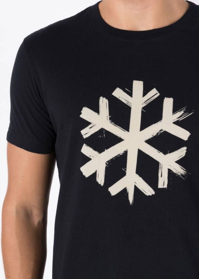 Osklen T-shirt met print Zwart