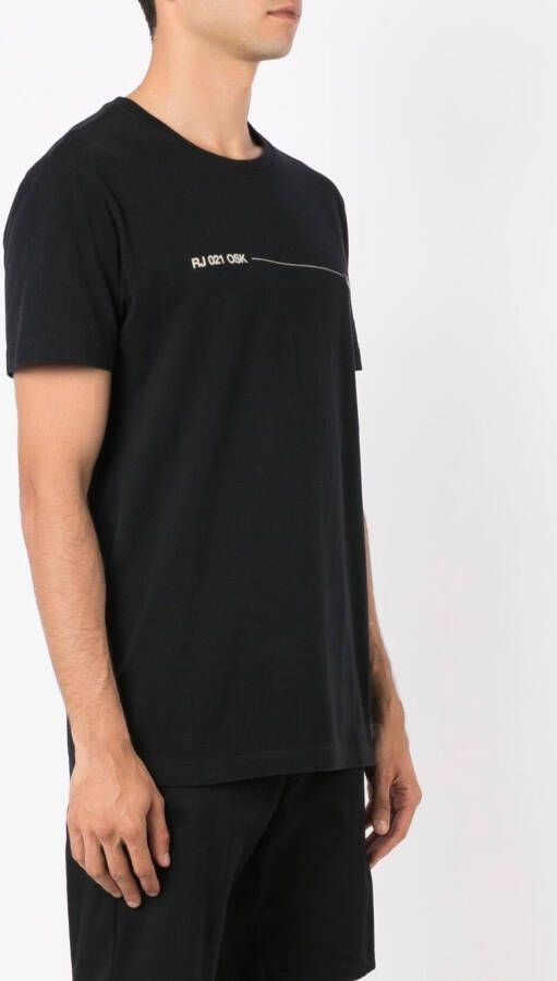 Osklen T-shirt met print Zwart