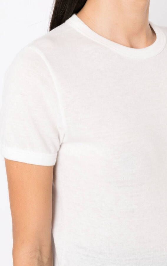 Osklen T-shirt met ronde hals Beige