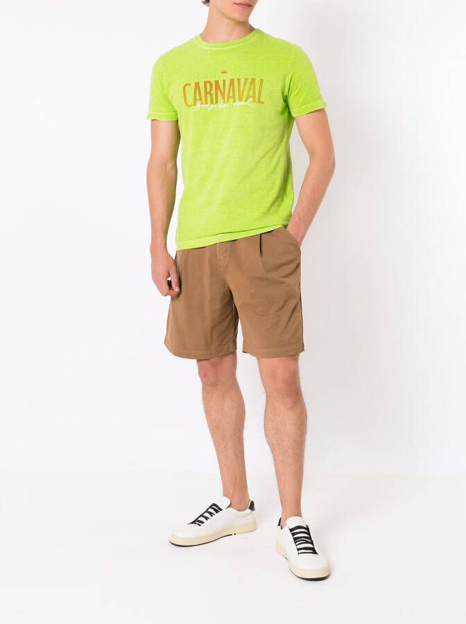 Osklen T-shirt met ronde hals Groen
