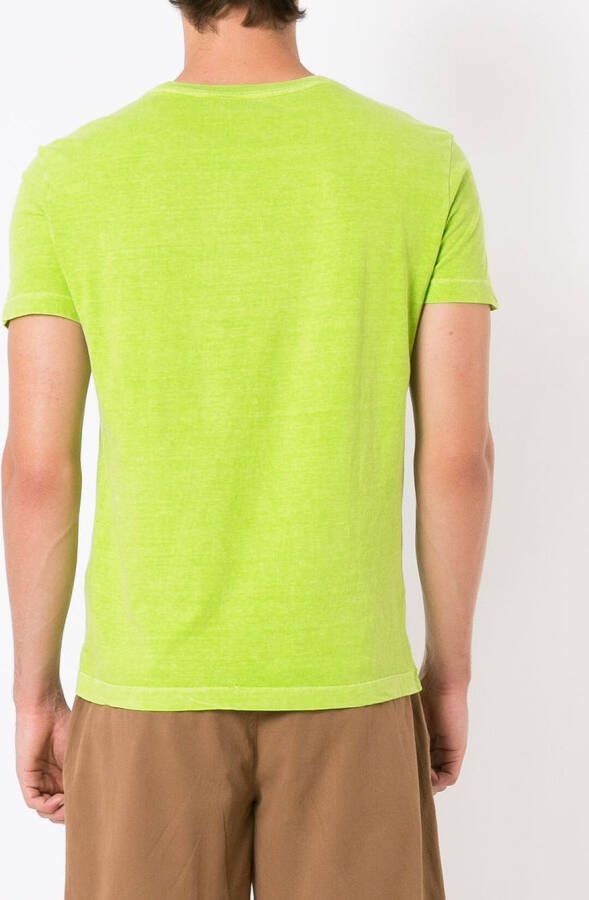 Osklen T-shirt met ronde hals Groen