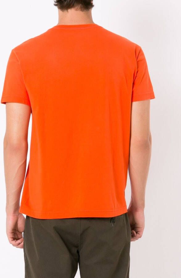 Osklen T-shirt met ronde hals Oranje