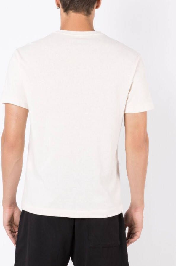 Osklen T-shirt met tekst Beige