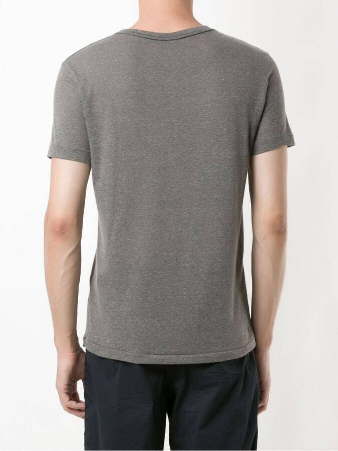 Osklen T-shirt met tekst Grijs