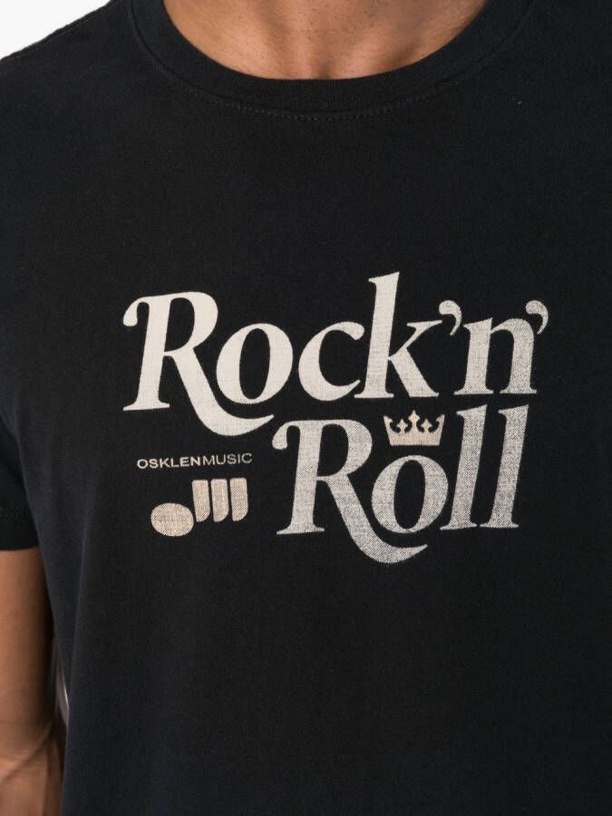 Osklen T-shirt met tekst Zwart