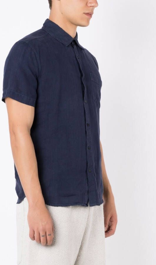 Osklen T-shirt met zak Blauw