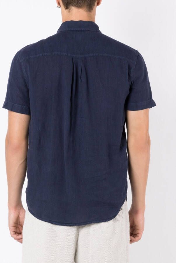 Osklen T-shirt met zak Blauw
