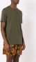 Osklen T-shirt met zak Groen - Thumbnail 3