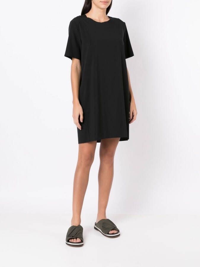 Osklen T-shirtjurk met korte mouwen Zwart