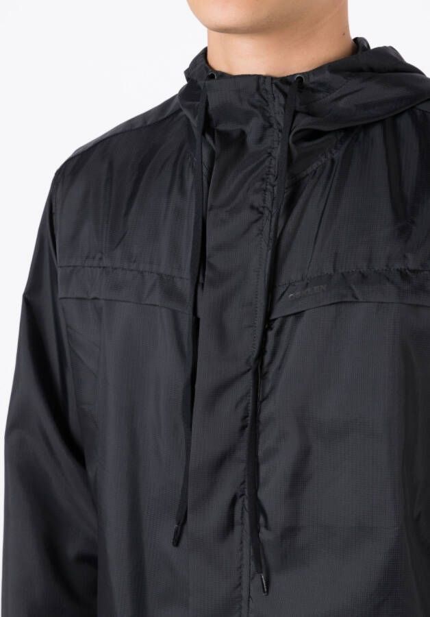 Osklen Windjack met capuchon Zwart