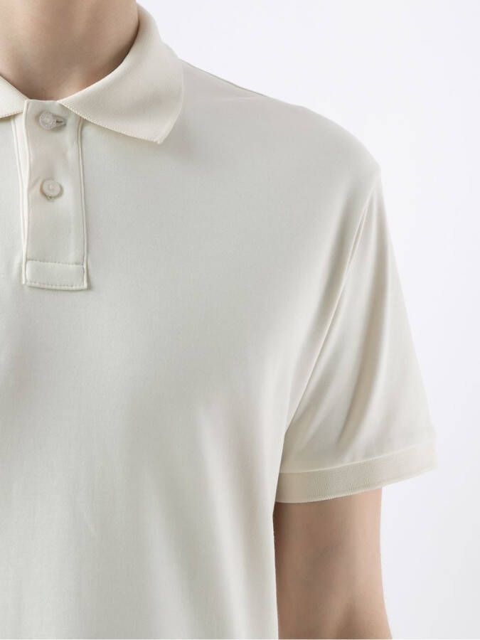 Osklen Zacht poloshirt Beige