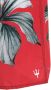 Osklen Zwembroek met bloemenprint Rood - Thumbnail 4