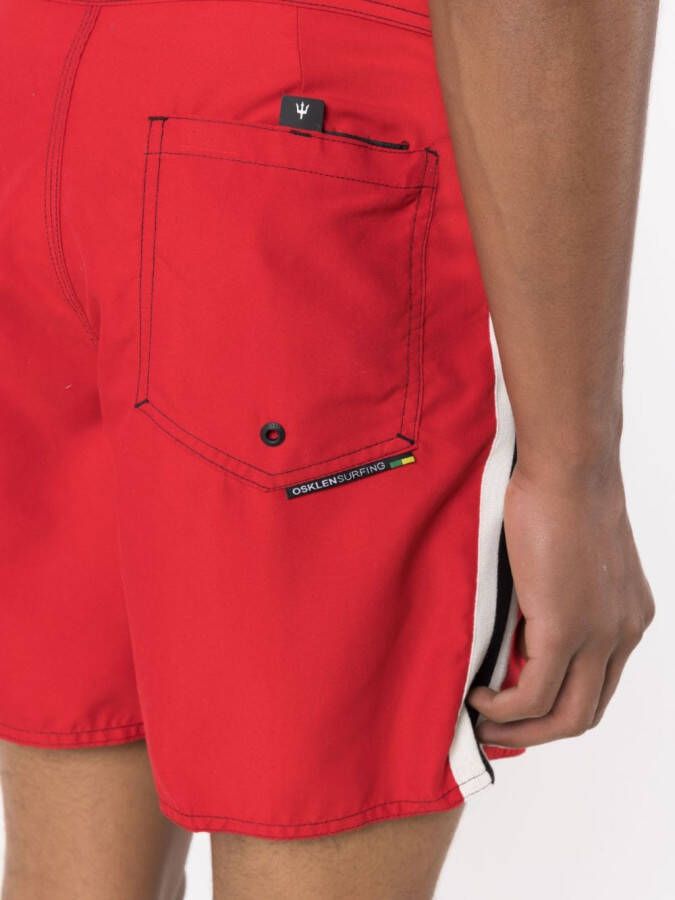 Osklen Zwembroek met trekkoord Rood