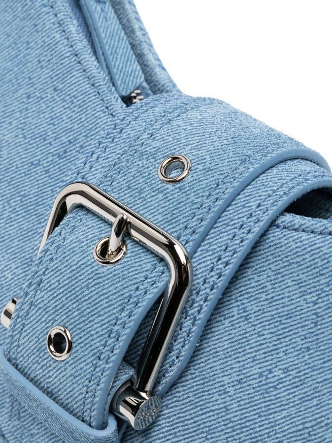 Osoi Schoudertas met decoratieve gesp Blauw