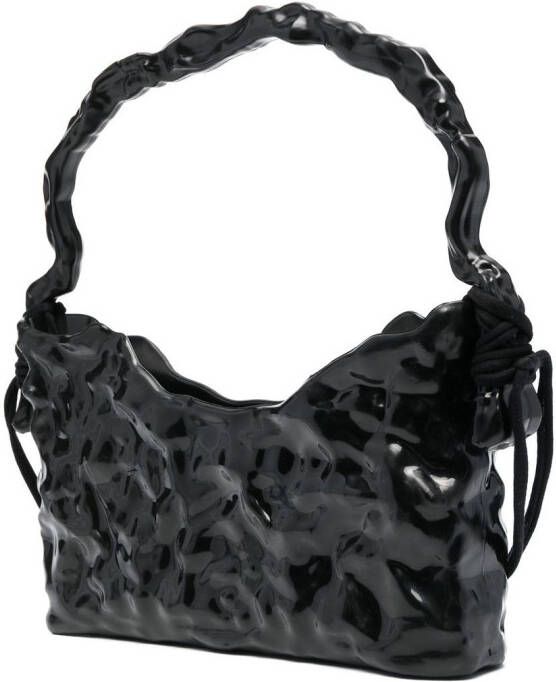 Ottolinger Shopper met keramisch-effect Zwart