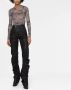 Ottolinger Gedrapeerde jeans Zwart - Thumbnail 2