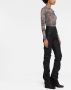 Ottolinger Gedrapeerde jeans Zwart - Thumbnail 4